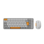 ALCATROZ BT5.3/2.4G MULTI-DEVICE RECHARGEABLE KEYBOARD & MOUSE TETRIZ AIR 300C SUMMER WHITE