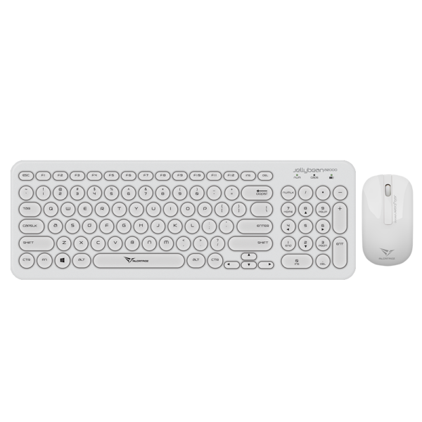 ALCATROZ WIRELESS MOUSE AND KEYBOARD JELLYBEAN A2000 W.WHITE