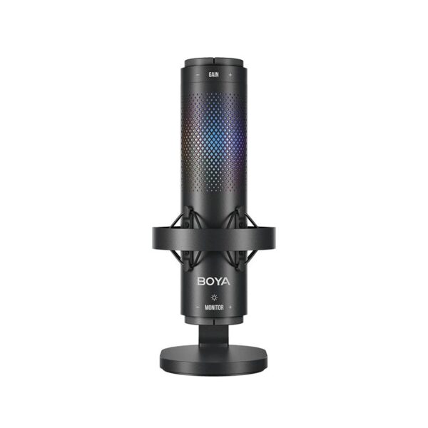 BOYA BY-K9 USB RGB Microphone 3 selectable patterns w. shockmount (9 zones RGB)