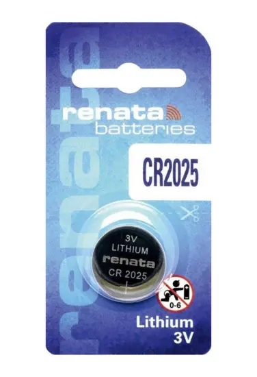 Buttoncell Lithium Electronics Renata CR2025 Τεμ. 1