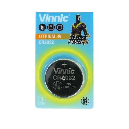 Buttoncell Lithium Vinnic CR3032 3V Τεμ. 1