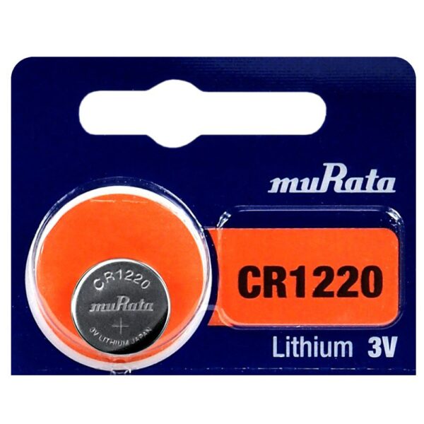 Buttoncell Murata CR1220 3V Τεμ. 1