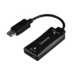 CABLEXPERT ACTIVE 4K 30Hz HDMI FEMALE TO DISPLAYPORT MALE ADAPTER CABLE 0.15M BLACK