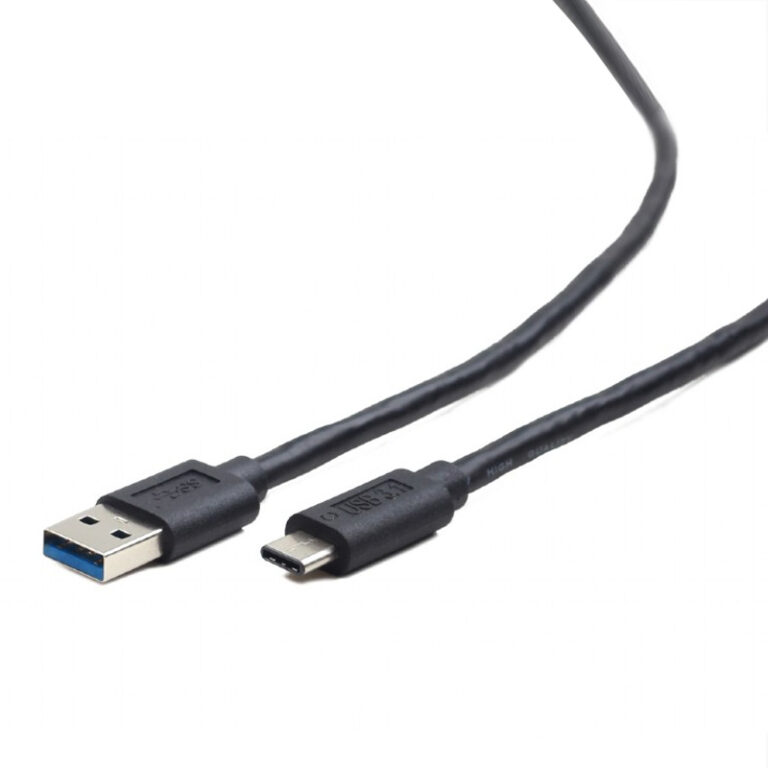 CABLEXPERT USB3.0 AM TO TYPE-C CABLE 0.1M BLACK