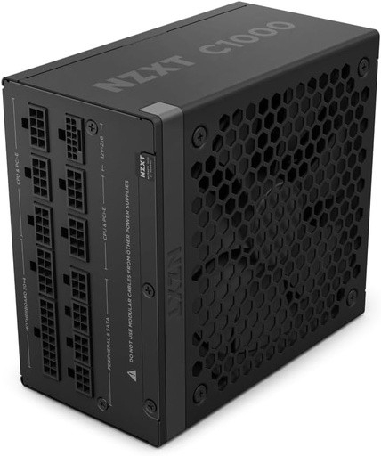 PSU NZXT ATX 3.1 1000 Watt 80 Plus Gold Fully Modular Low-Noise