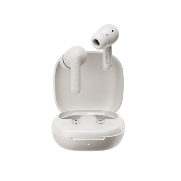 QCY Buds White (QT43) - Noise Reduction Clear Calls TWS Earbuds 35h