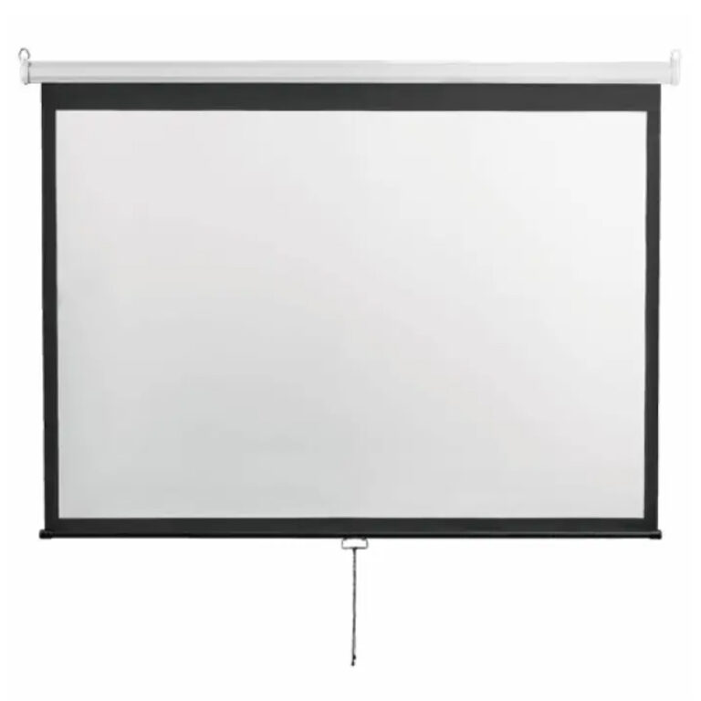 SBOX  MANUAL PROJECTOR SCREEN 240x180 CM 120'