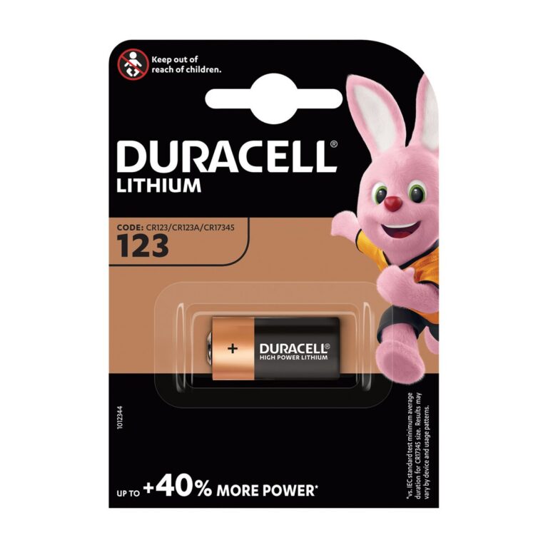 Μπαταρία Lithium Ultra Photo Duracell CR123A 3V Τεμ. 1