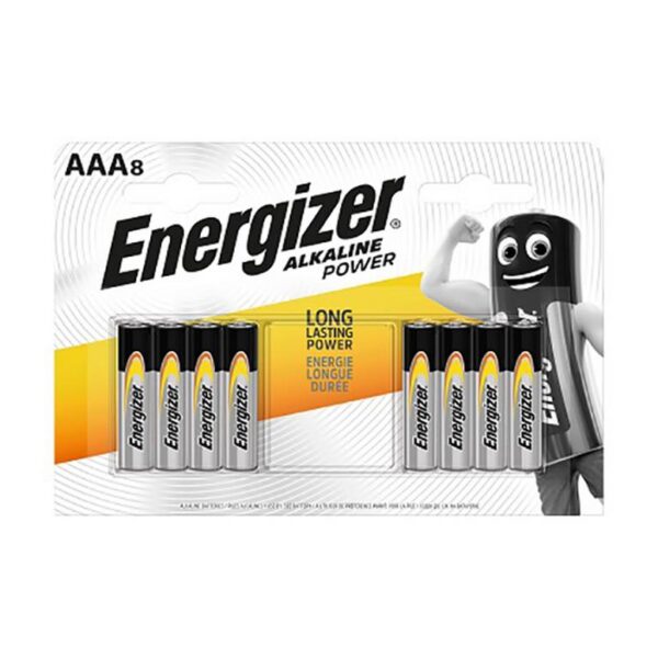 Μπαταρία Αλκαλική Energizer Alkaline Power LR03 size AAA 1.5V Τεμ. 8