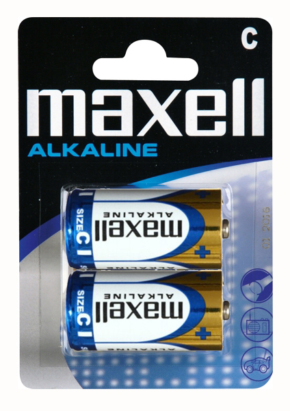 Μπαταρία Αλκαλική Maxell LR14 size C Τεμ. 2