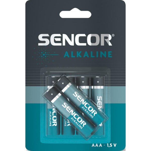 Μπαταρία Αλκαλική SENCOR LR03 AAA 4+2 τεμ.