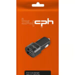 Φορτιστής Αυτοκινήτου Leki Orange Concept με 2 x USB  5V 1.0A  Μαύρο