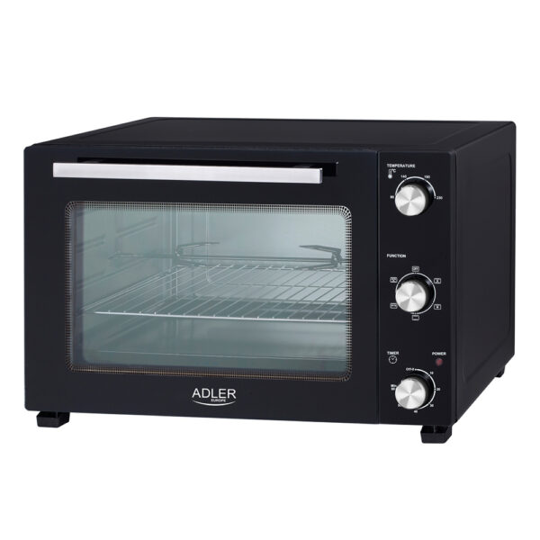 ADLER ELECTRIC OVEN 48L 1800W BLACK