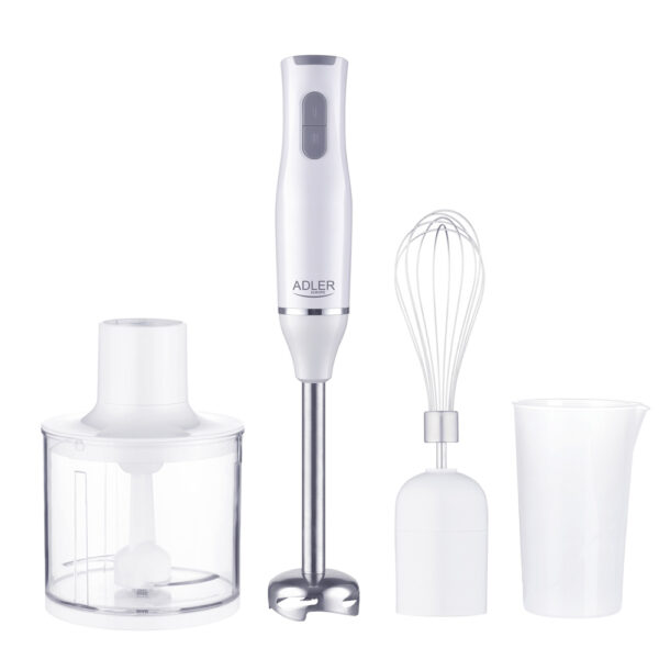 ADLER HAND BLENDER SET 500W WHITE