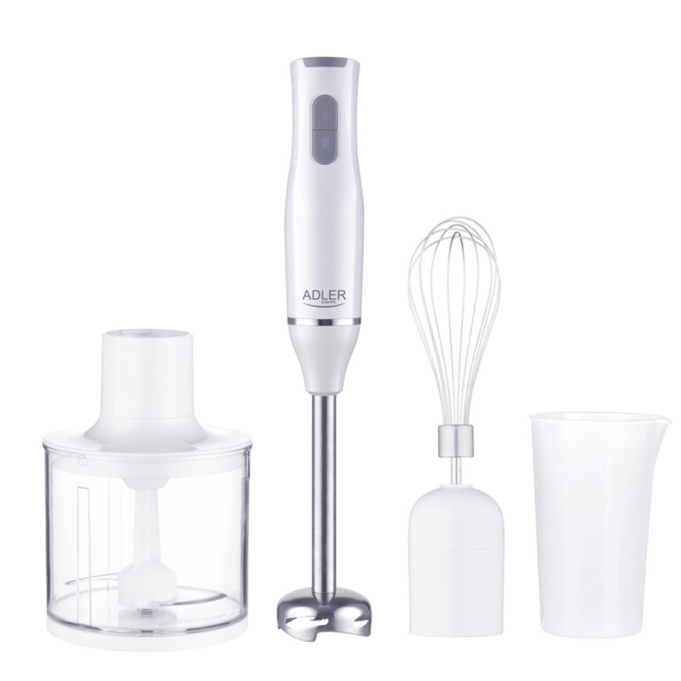 ADLER HAND BLENDER SET 500W WHITE