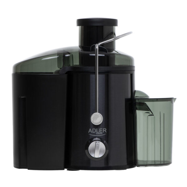 ADLER JUICE EXTRACTOR 600W TITANIUM BLADES BLACK