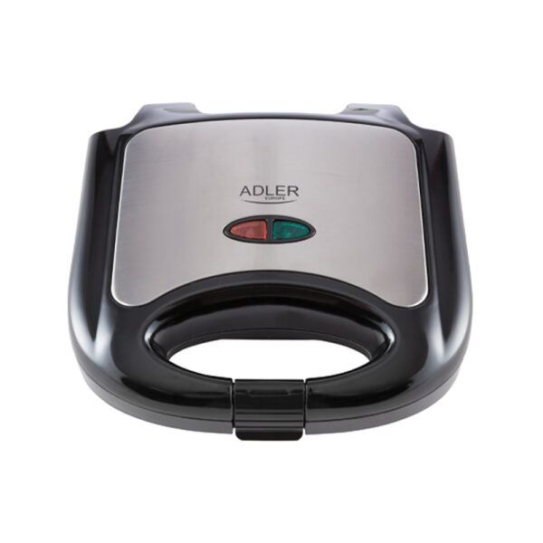 ADLER SANDWICH MAKER 850W BLACK/SILVER