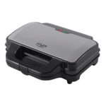 ADLER SANDWICH MAKER XXL SIZE 1300W BLACK SILVER