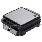 ADLER WAFFLE MAKER 1800W BLACK/SILVER