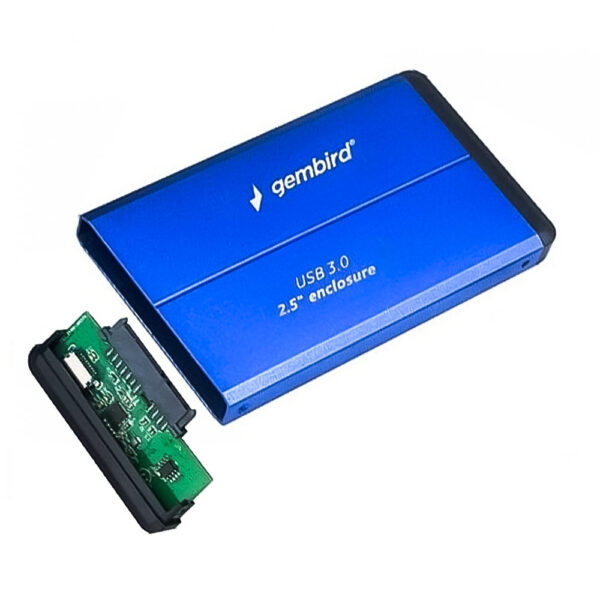 GEMBIRD USB 3.0 2.5'' ENCLOSURE BLUE