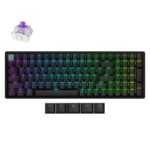 Keychron K4 HE (K4H-J1) Shine-Through Wireless Magnetic Hall Effect RGB Keyboard 96% US Layout