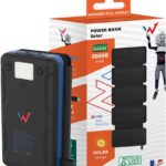 Ηλιακό Power Bank Wonder WX20S 20000mAh 5V/2A 7.5W με 5 Ηλιακά Πάνελ