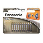 Μπαταρία Panasonic Everyday Power LR03EPS/10BW size AAA Τεμ. 6+4