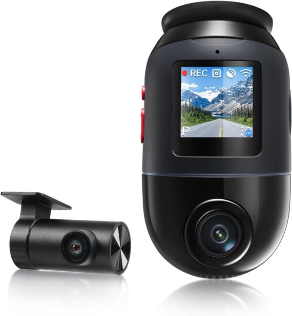 70mai Dash Cam 4K Omni 360° + Reaview Full View with Dual Sony STARVIS 2