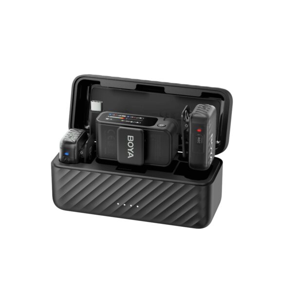BOYAMIC 2-01 Wireless HD Twin Microphone USB-C & Camera