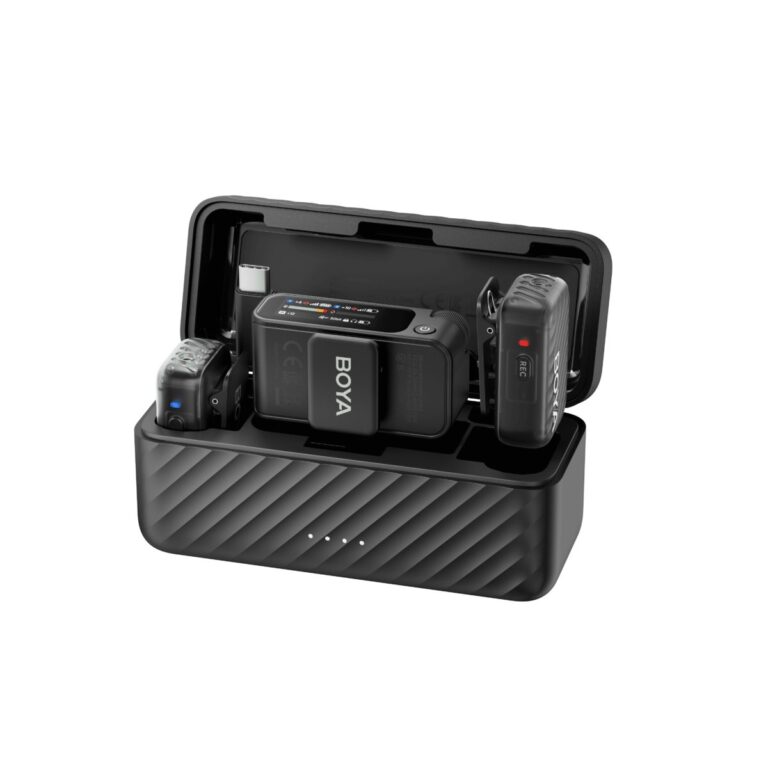 BOYAMIC 2-01 Wireless HD Twin Microphone USB-C & Camera