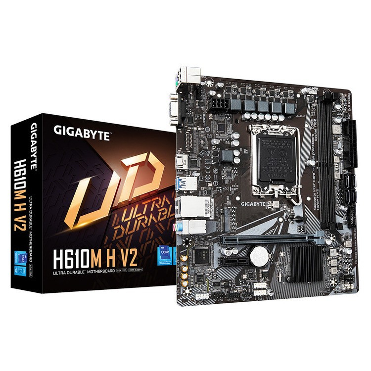 GIGABYTE MOTHERBOARD H610M H  V2 DDR5