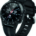 Maxcom Smartwatch FitGo FW37 Argon IP68 320mAh Μαύρο Silicon Band