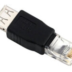 POWERTECH αντάπτορας RJ45 σε USB 2.0 female CAB-U085