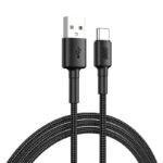 QCY USB-A to Type-C braided wire Cable Fast Charging & Data