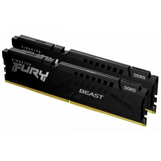 RAM Kingston Technology FURY Beast 16GB 6000MT/s DDR5 CL30 DIMM (Kit of 2) Black XMP