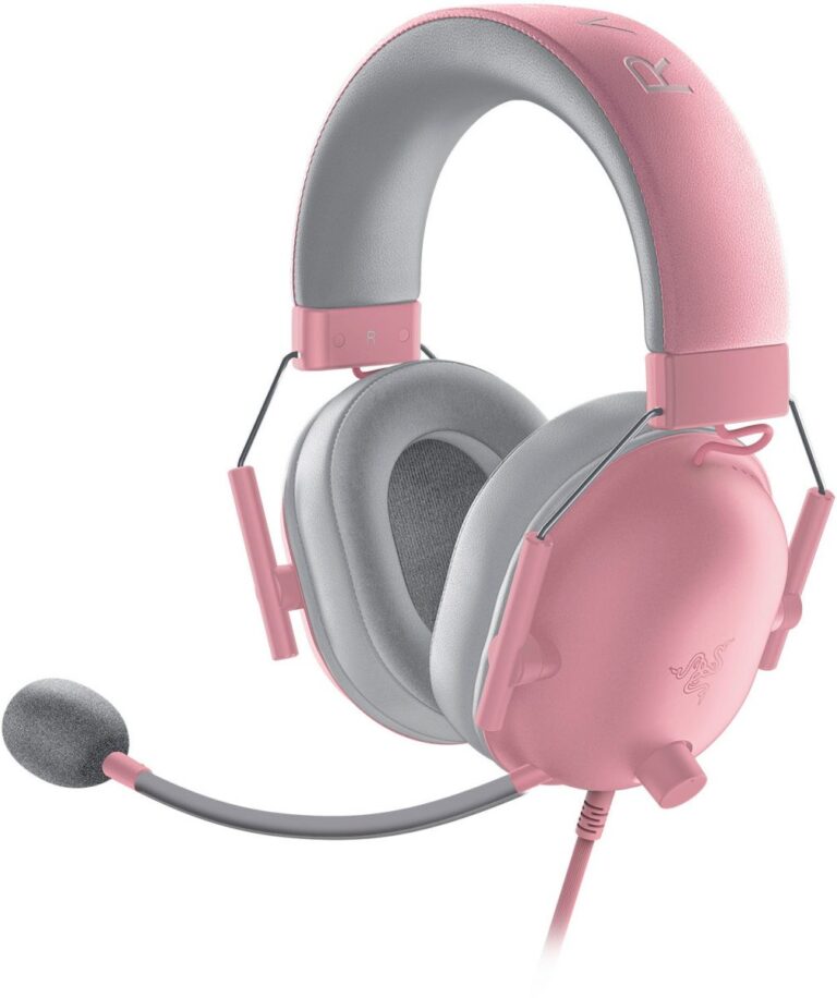 Razer BLACKSHARK V2 X for XBOX Licensed Quartz - 7.1 Gaming Headset – Audio Jack - PC/PS4/PS5/Switch