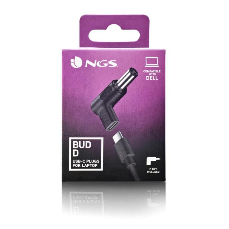 Αντάπτορες Φόρτισης NGS BUD-D Σετ 2 Charging Tips για Dell Laptops