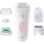 Μηχανή Αποτρίχωσης Braun Silk-Epil SE5-505P Κατάλληλη για Πόδια και για Σώμα