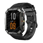 BLACKVIEW MULTI-FUNCTION SMARTWATCH WITH FLASHLIGHT COMPASS BT CALL & HEALTH MANAGEMENT BLACK