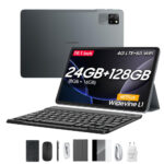 BLACKVIEW OCTA-CORE 4G LTE TABLET 10.1' (8GB+128GB) TAB60 PRO SET ANDROID 14 GREY