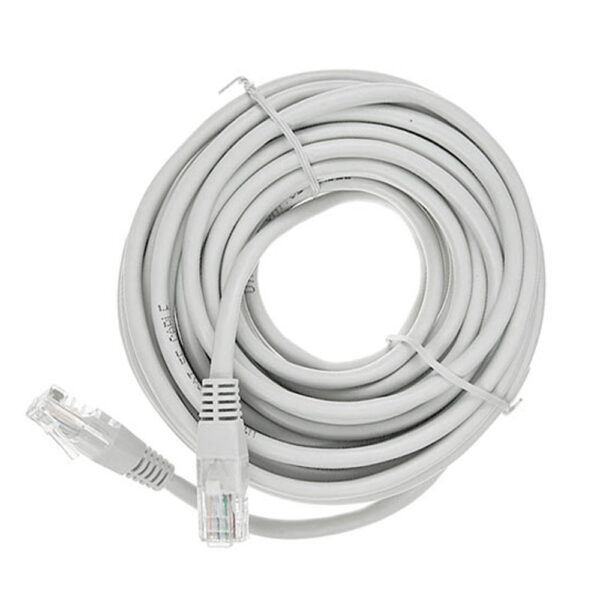 CABLEXPERT CAT5 UTP CABLE PATCH CORD MOLDED STRAIN RELIEF 50U PLUGS GREY 15M