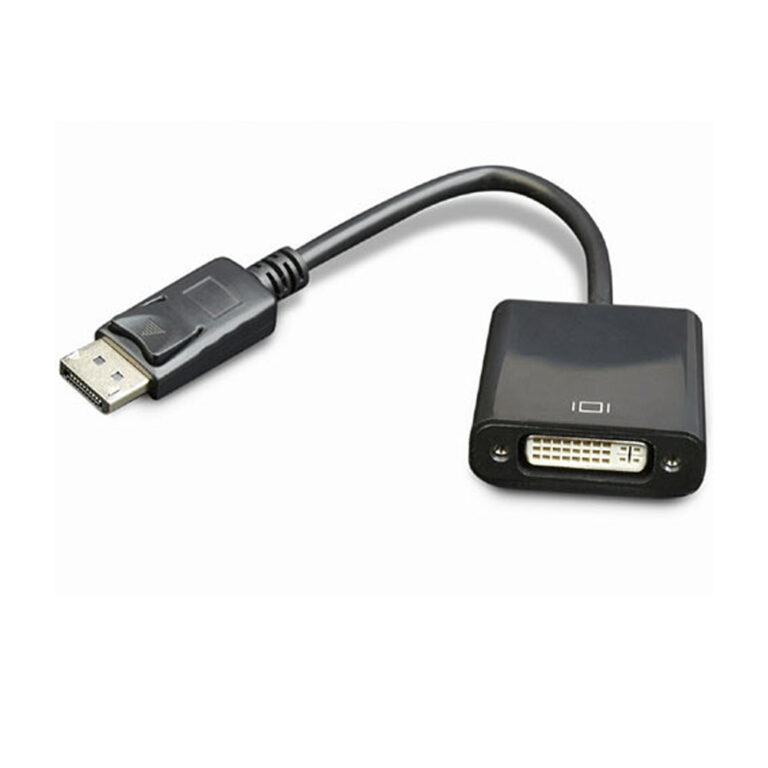 CABLEXPERT DISPLAYPORT TO DVI ADAPTER WITH CABLE BLACK