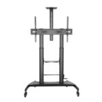 GEMBIRD HEIGHT ADJUSTABLE TV FLOOR STAND WITH CASTER WHEELS 60' - 100'