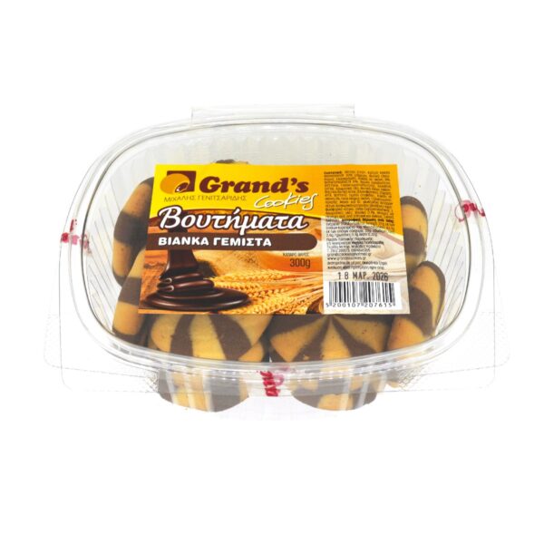 Grand Cookies Μπιάνκα Γεμιστά Βουτήματα 300g