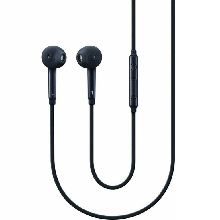 Hands Free Stereo Samsung EO-EG920BW 3.5mm  Λευκά με Μικρόφωνο και Πλήκτρο Λειτουργίας 1.2m + Κουτί Αποθήκευσης Μαύρο Bulk