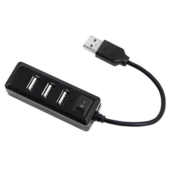 LAMTECH 4-PORT USB HUB BLACK