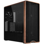 Lian Li LANCOOL 217 Black - Wood Accent - ATX PC Case (5 FANS) 2 x 170mm