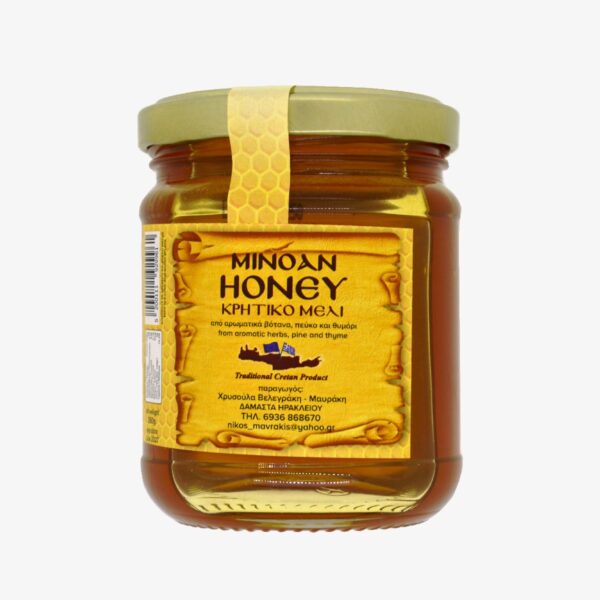Minoan Honey Κρητικο Μέλι απο Αρωματικά Βότανα