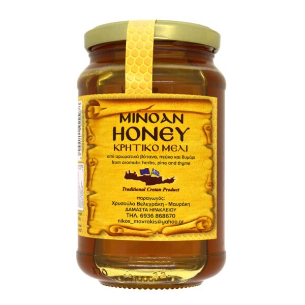 Minoan Honey Κρητικο Μέλι απο Αρωματικά Βότανα