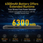 6300mAh